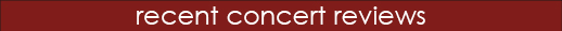 Latest concert reviews
