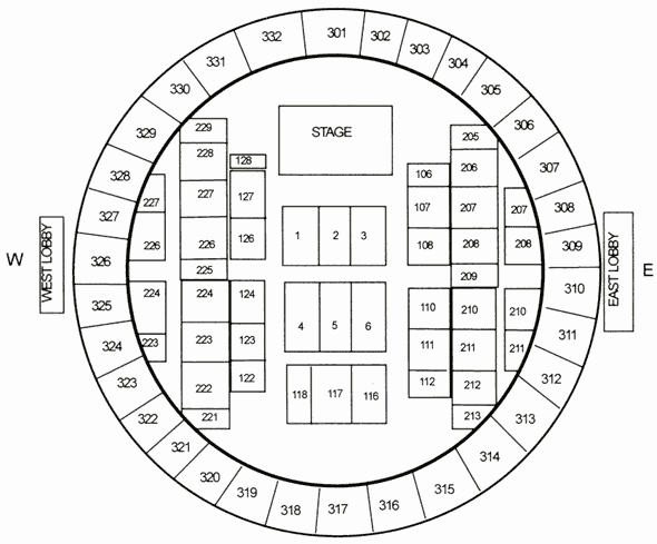 Seating Chart Alliant Energy Center