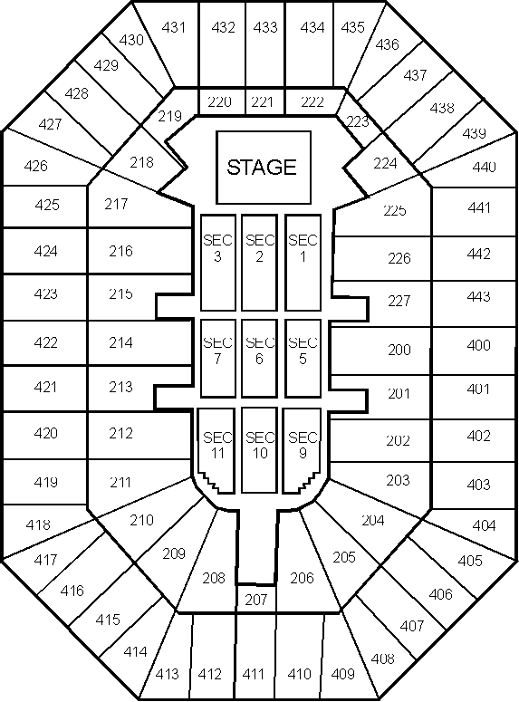 Bradley Center Seating Chart