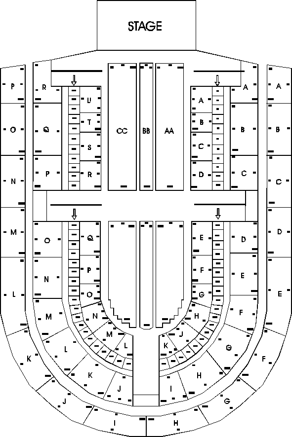 The Rave Seating Chart