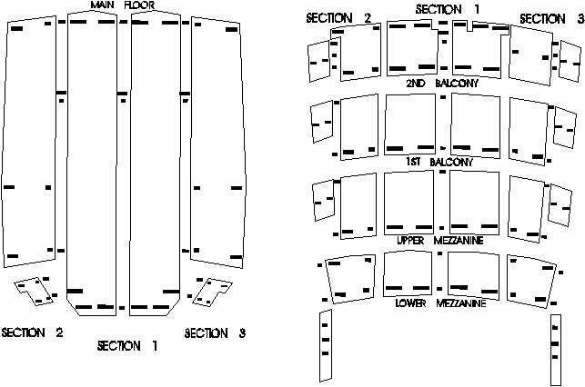 Riverside Seating Chart