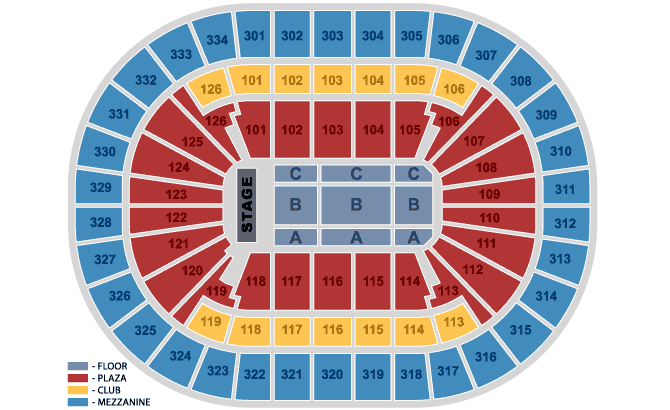 Savvis Center Seating Chart