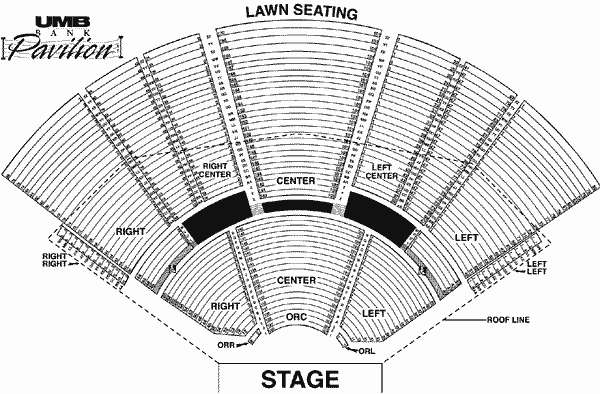 St Louis Verizon Amphitheater Seating Chart