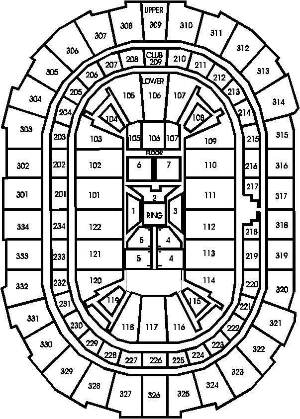United Center seats
