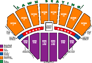 Cricket Amphitheatre Seating Chart