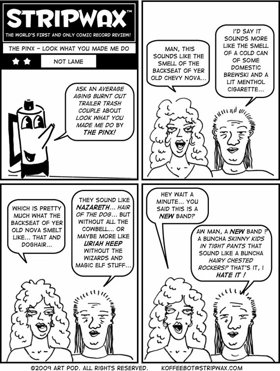Stripwax comix