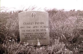 Charley Patton's grave