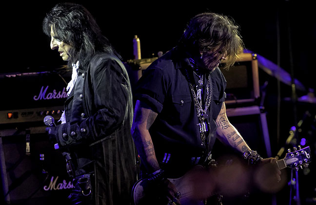 Alice Cooper & Johnny Depp