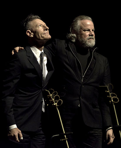 Lyle Lovett and Robert Earl Keen