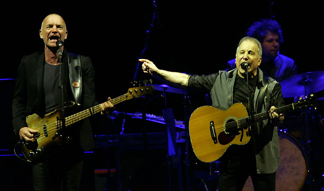 Sting & Paul Simon