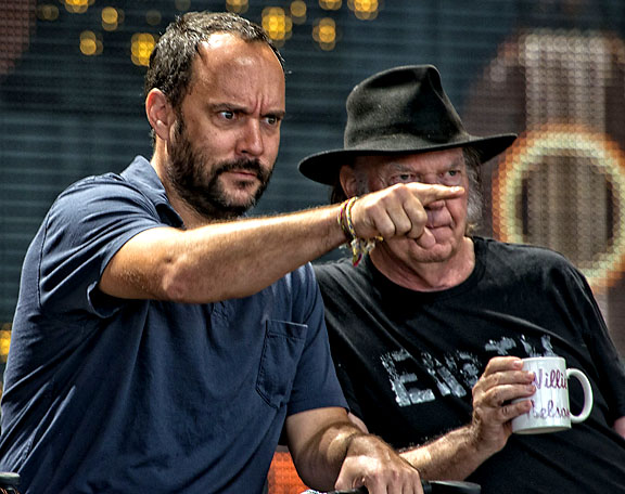 Dave Matthews and Neil Young