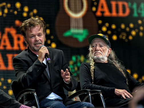John Mellencamp and Willie Nelson
