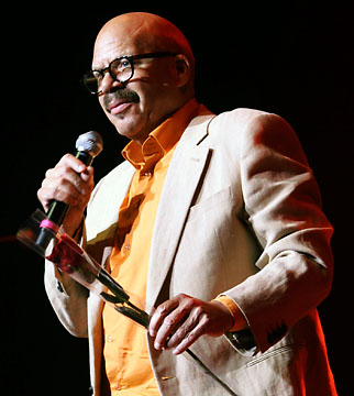 Host Tom Joyner