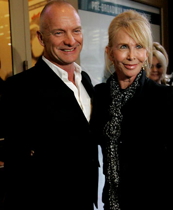 Sting & Trudie Styler