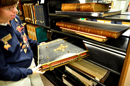 Archives Assistant Deronica Goldsmith